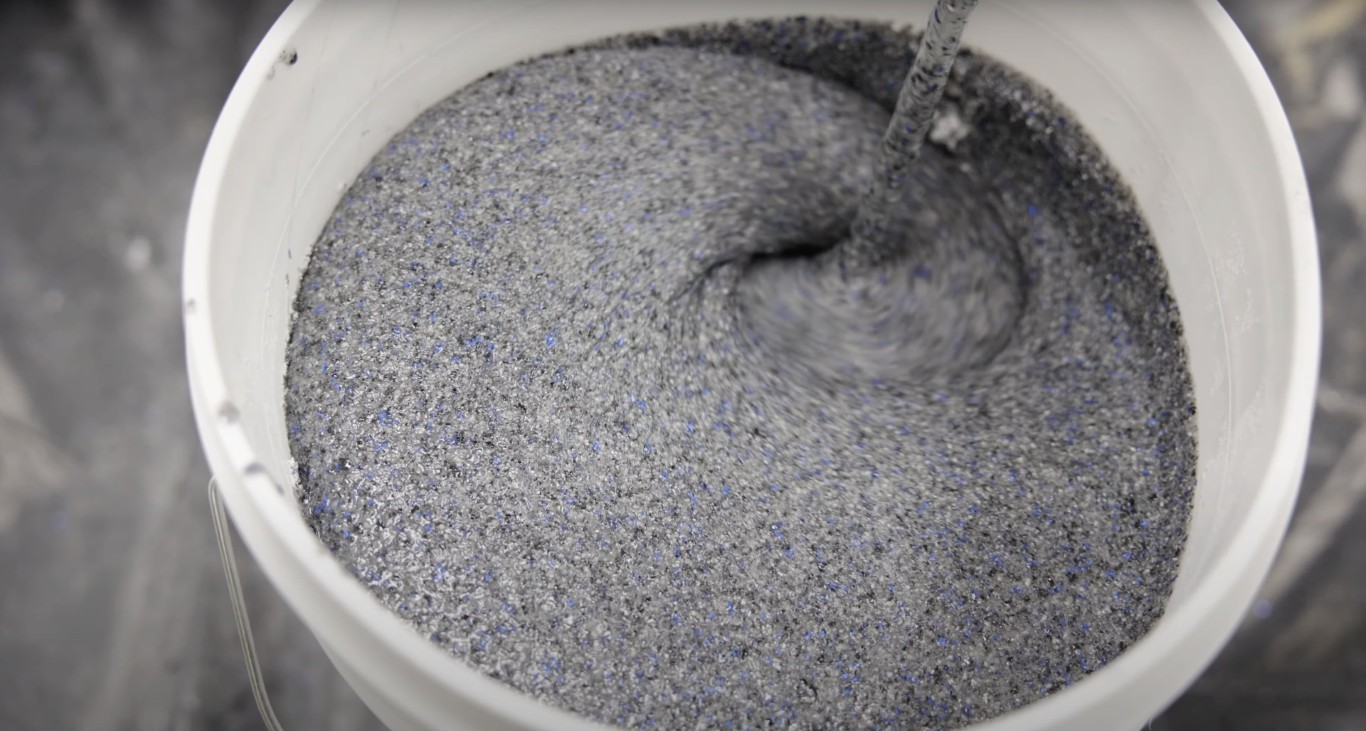 High-quality concrete mix being prepared in Miramar, FL